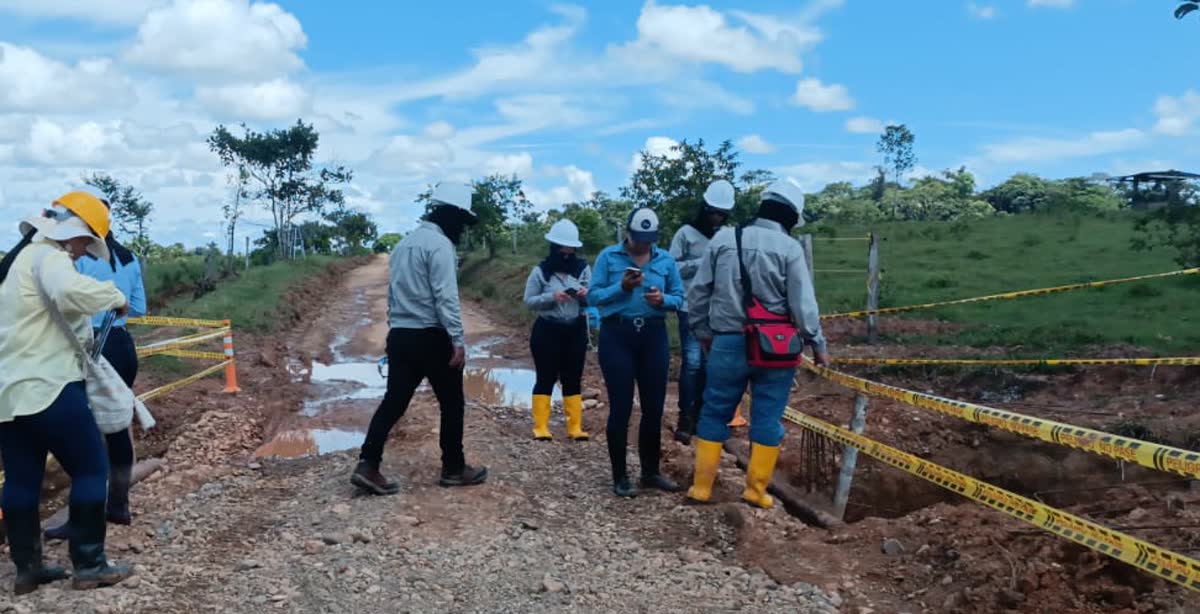 Comité de obra en campo