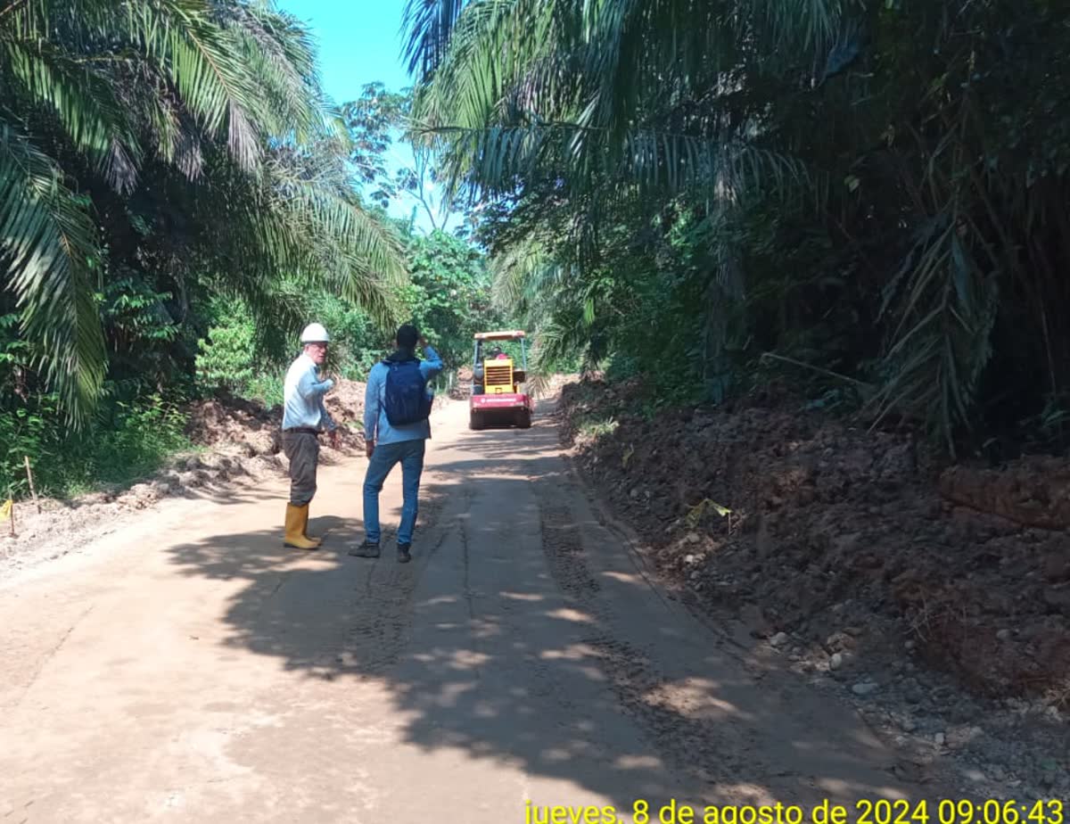 Recorrido de la vía terciaria